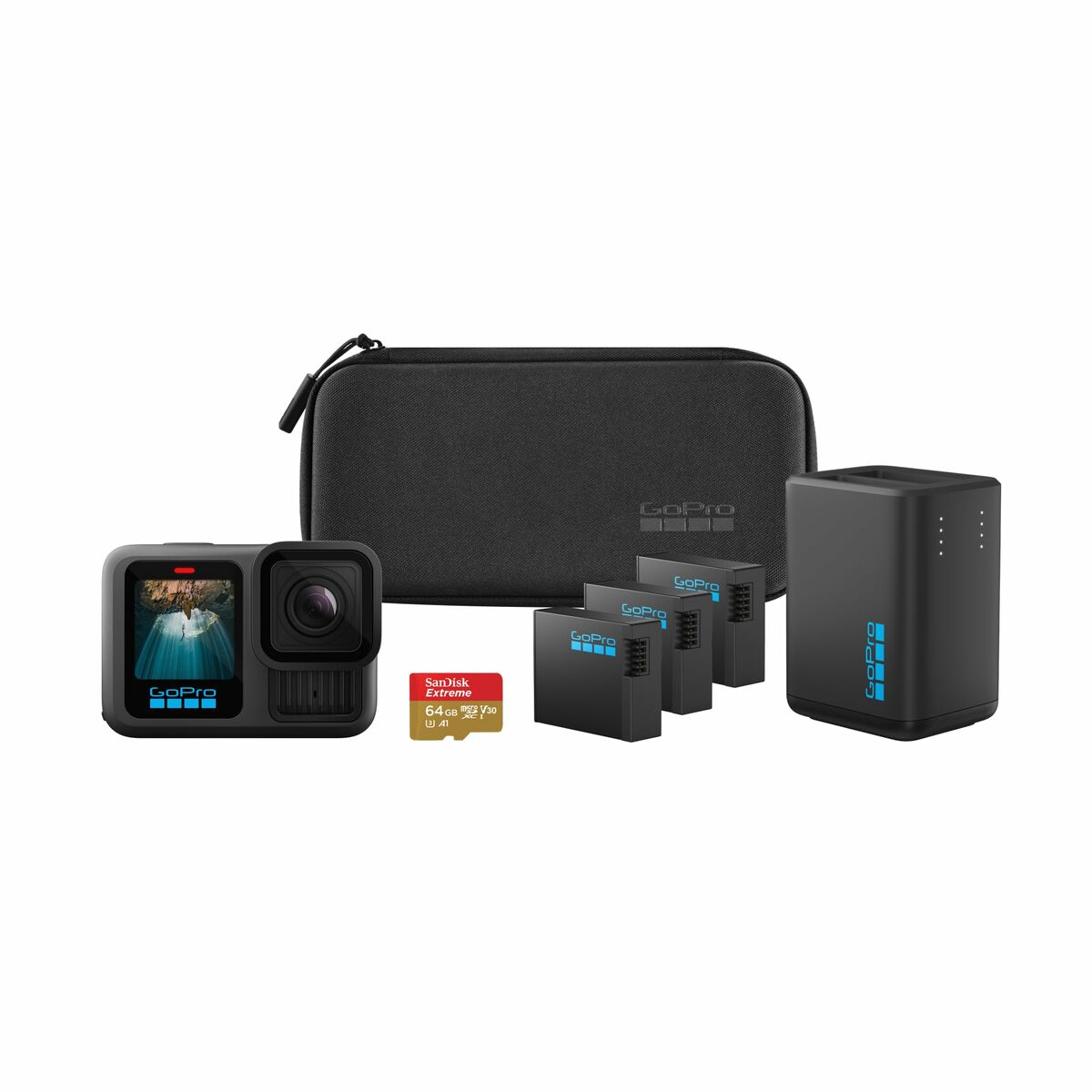 Appareil Photo Numérique GoPro CHDRB-134-RW Noir
