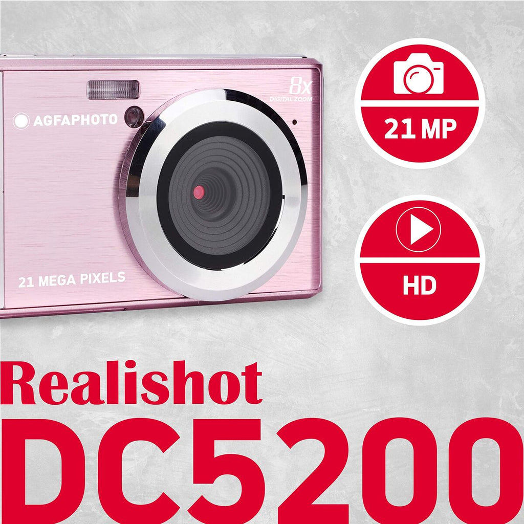 Appareil Photo Numérique Agfa DC5200 Rose 21 MP 2,4"