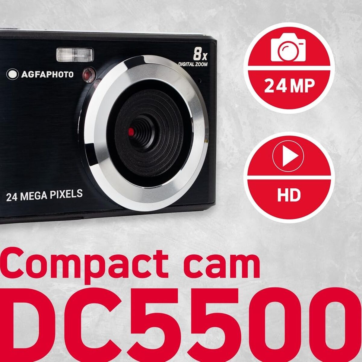 Appareil Photo Numérique Agfa DC5500 Noir