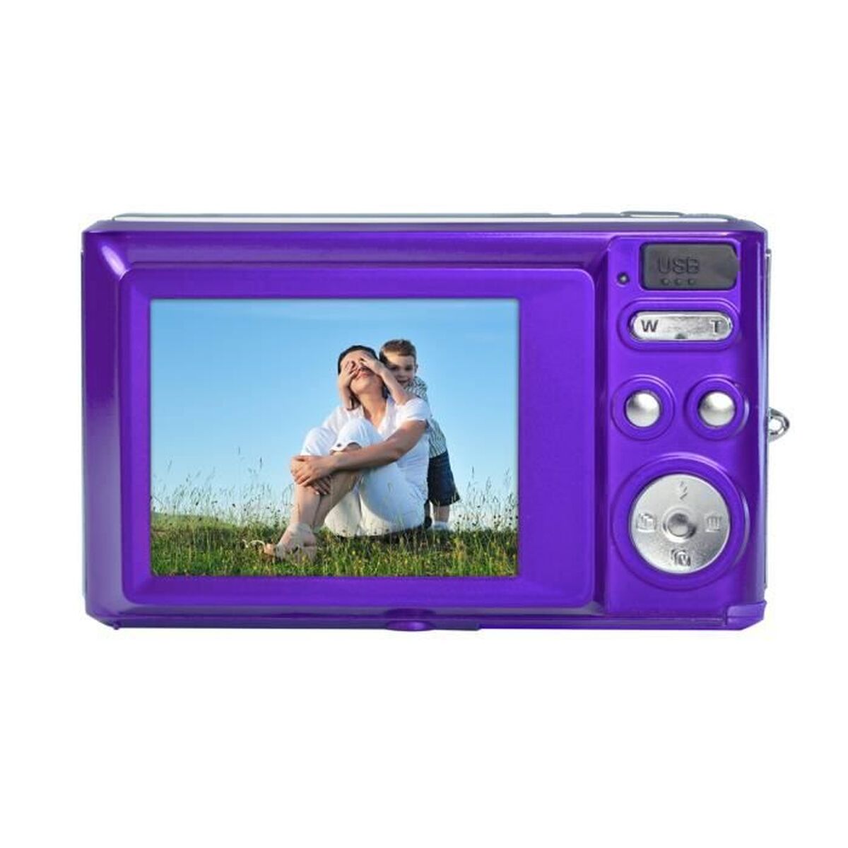 Appareil Photo Numérique Agfa 1 Violet Pourpre 21 MP 2,4"