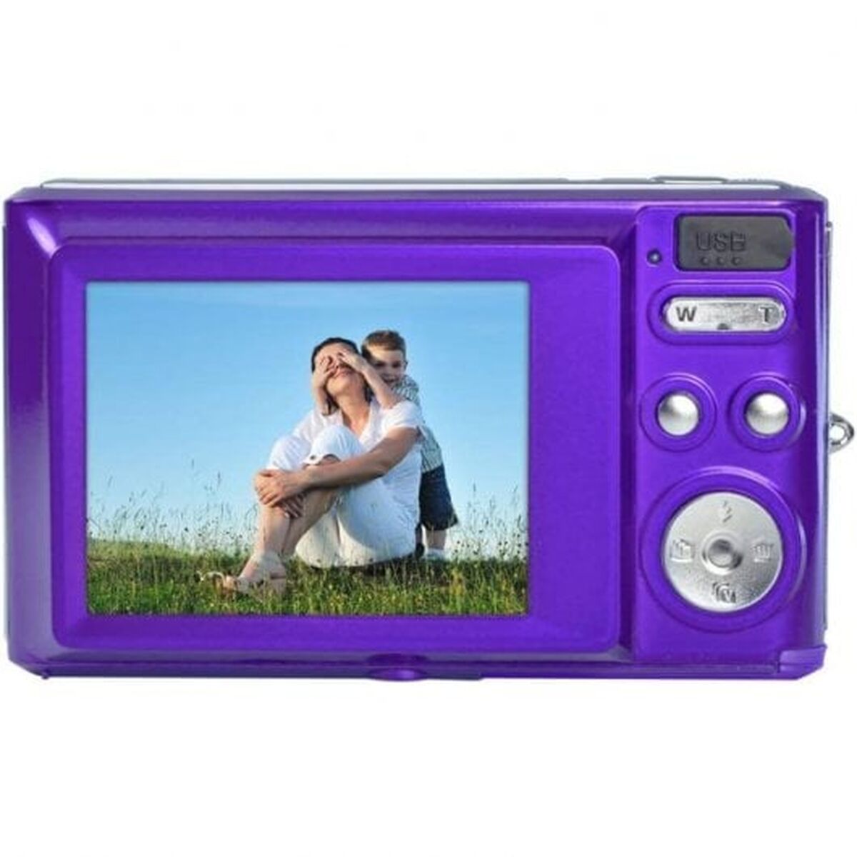 Appareil Photo Numérique Agfa 1 Violet Pourpre 21 MP 2,4"