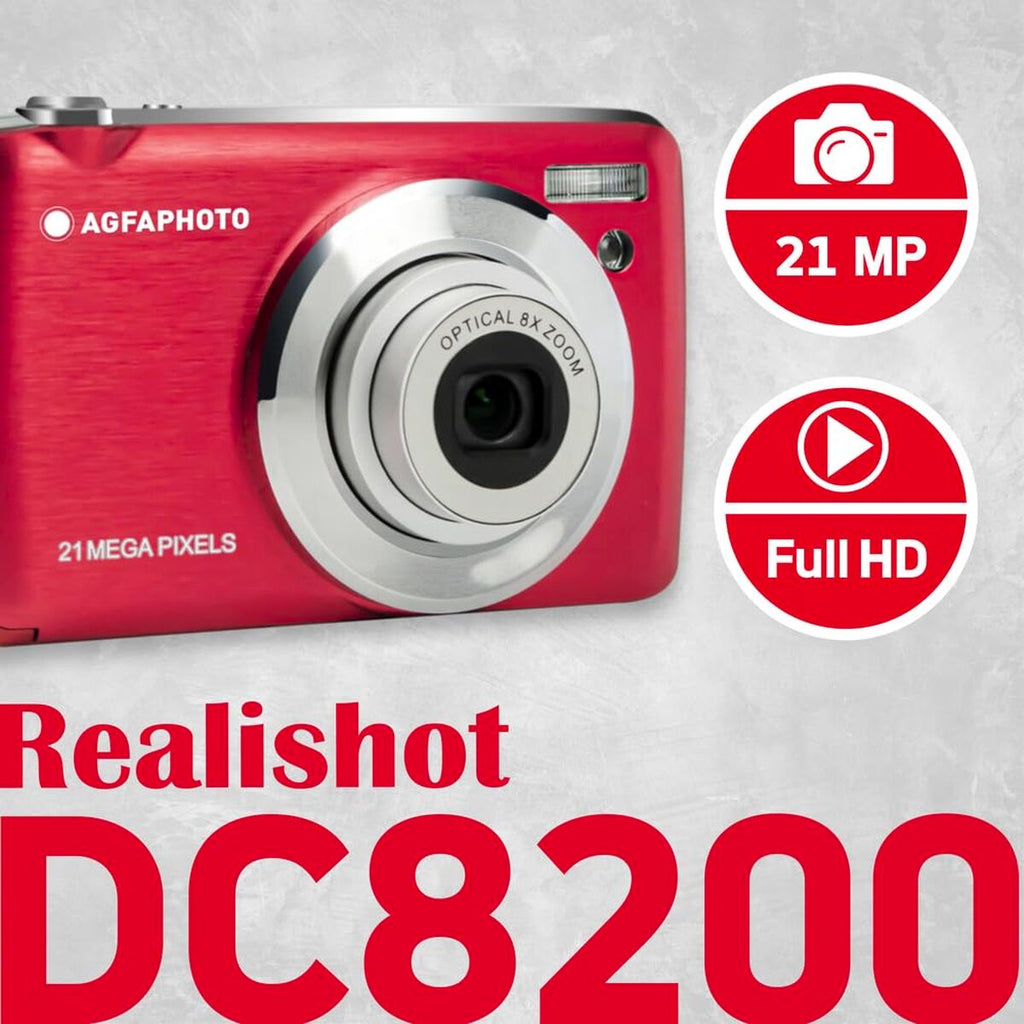Appareil Photo Numérique Agfa DC8200 Rouge