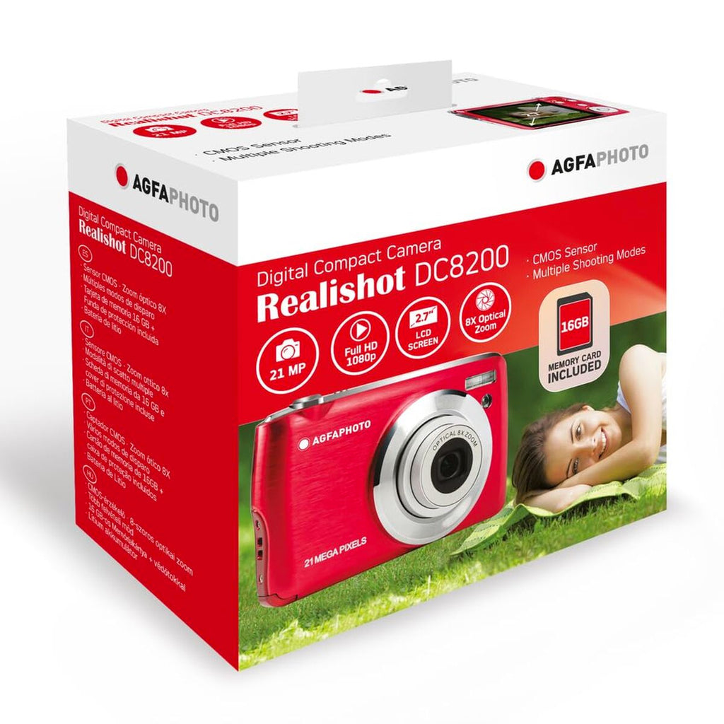 Appareil Photo Numérique Agfa DC8200 Rouge