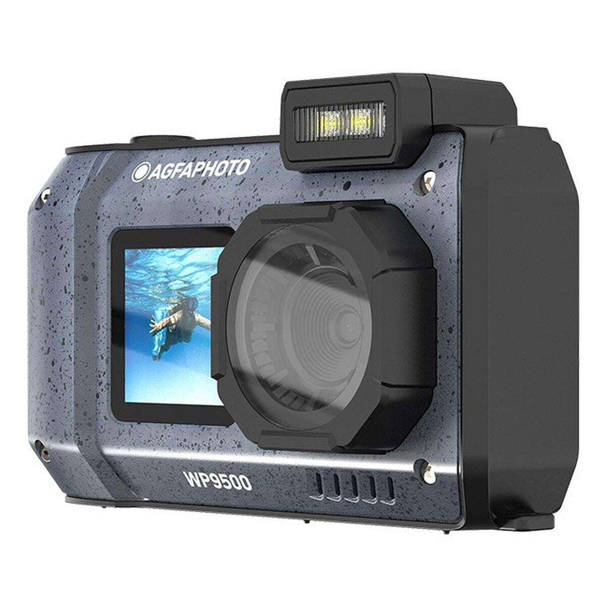 Appareil Photo Numérique pour Enfants Agfa WP9500BK Noir noir 24 MP Waterproof