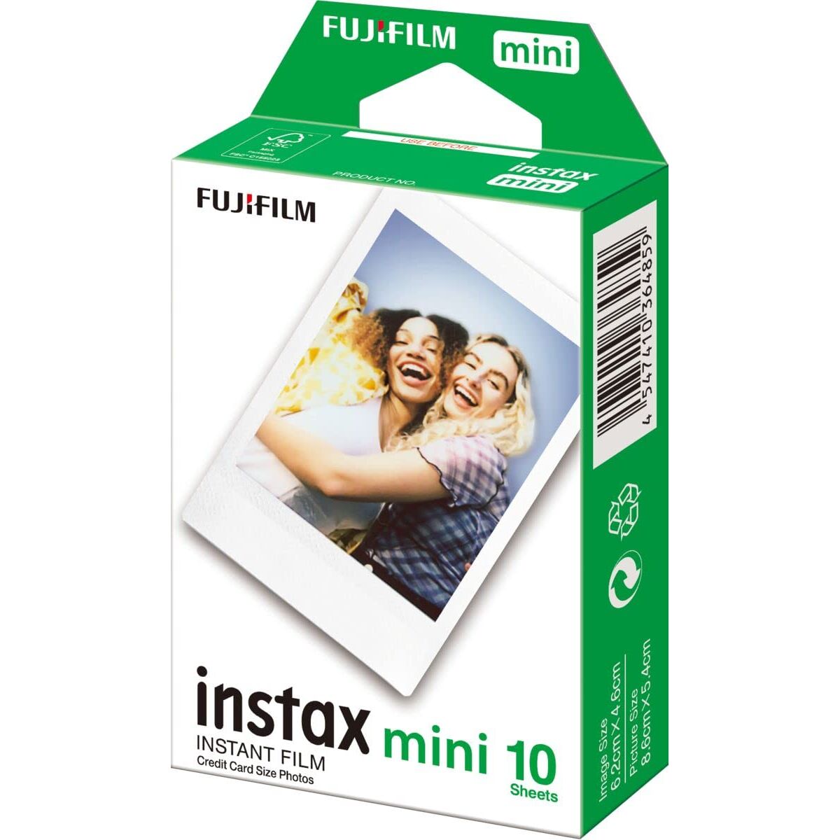 Appareil Photo Numérique Fujifilm INSTAX GLOSSY MINI 10 COPIAS Blanc